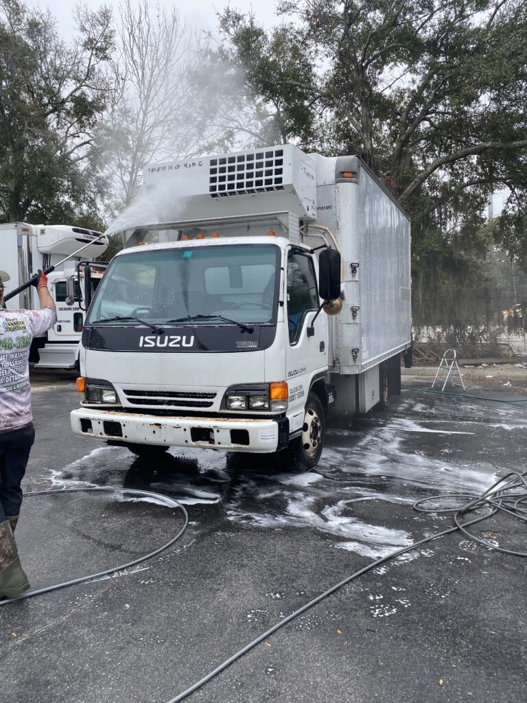 truck cleaning